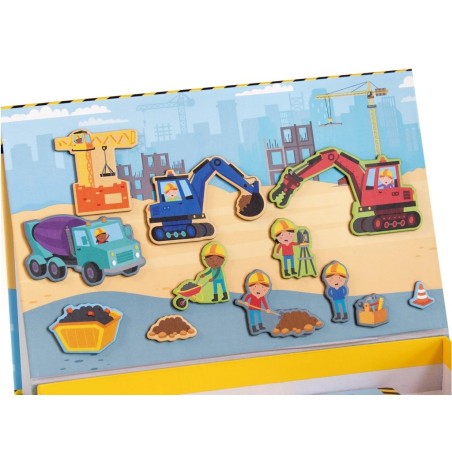 Svojtka Box s magnety Náklaďáky a bagry