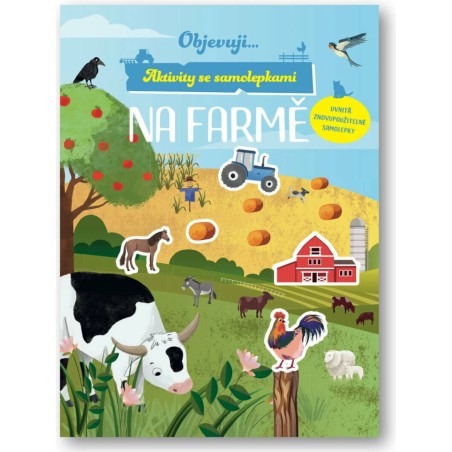 Svojtka Aktivity se samolepkami Objevuji... Na farmě