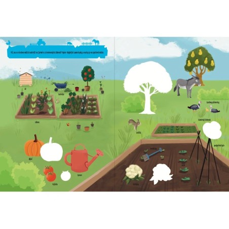 Svojtka Aktivity se samolepkami Objevuji... Na farmě