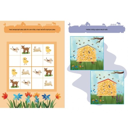 Svojtka Aktivity se samolepkami Objevuji... Na farmě