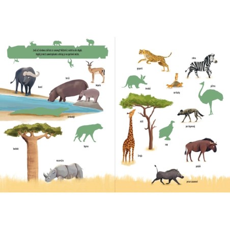 Svojtka Aktivity se samolepkami Objevuji...Svět zvířat