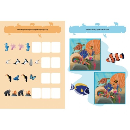 Svojtka Aktivity se samolepkami Objevuji...Svět zvířat