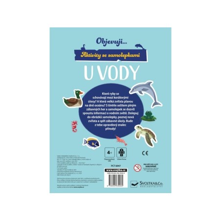 Svojtka Aktivity se samolepkami Objevuji...U vody