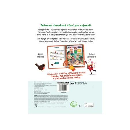 Svojtka Obrázková zvuková knížka Vánoční příběhy