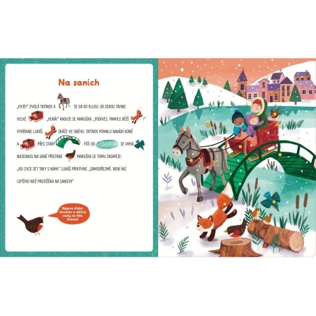 Svojtka Obrázková zvuková knížka Vánoční příběhy