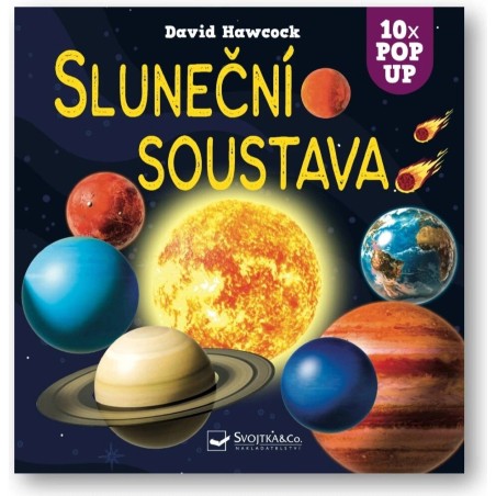 Svojtka Interaktivní kniha Sluneční soustava 10x POP UP
