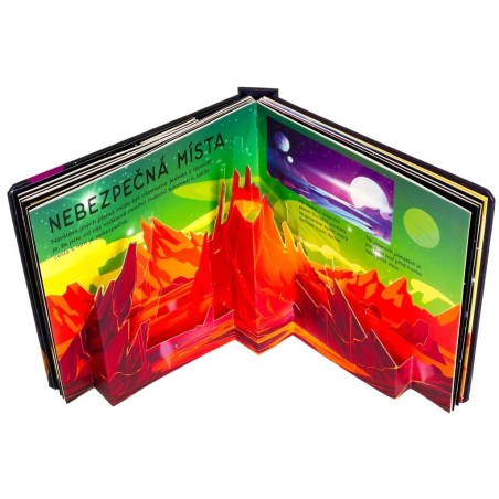 Svojtka Interaktivní kniha Sluneční soustava 10x POP UP