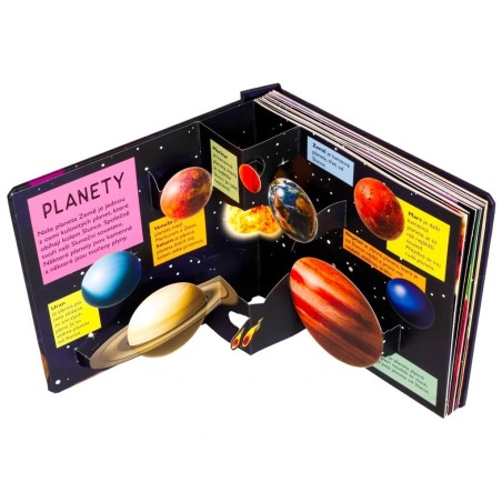 Svojtka Interaktivní kniha Sluneční soustava 10x POP UP