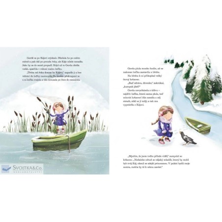 Svojtka Dětská kniha Sněhová královna