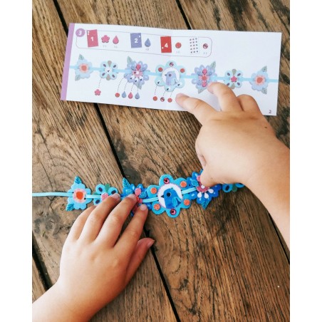 DJECO DIY Kreativní sada Výroba náramků přátelství