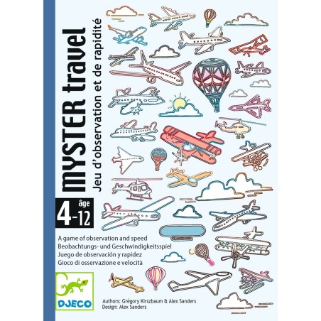 DJECO Karetní hra Myster travel Tajemná cesta