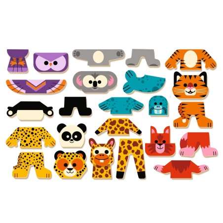 DJECO Inzebox Mix-and-match Magnetická hra