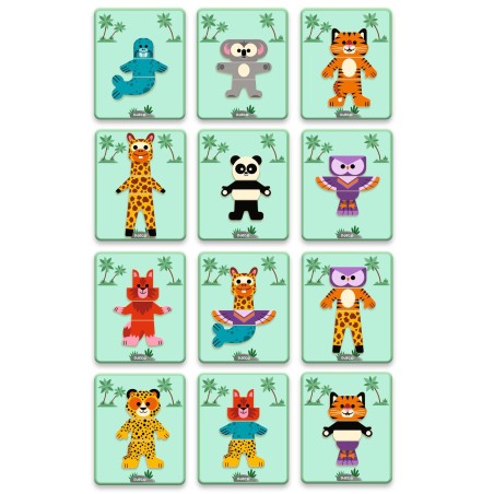 DJECO Inzebox Mix-and-match Magnetická hra