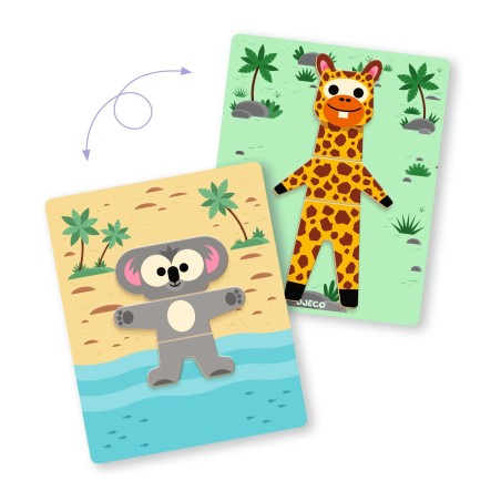 DJECO Inzebox Mix-and-match Magnetická hra