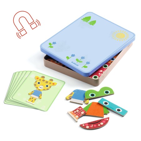 DJECO Inzebox Mix Zvířátek Magnetická hra