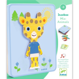 DJECO Inzebox Mix Zvířátek Magnetická hra