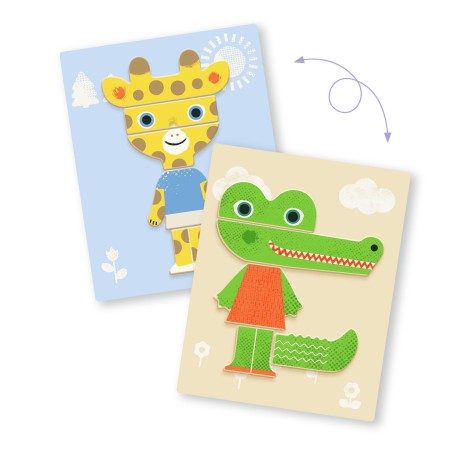 DJECO Inzebox Mix Zvířátek Magnetická hra