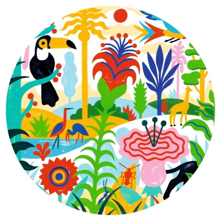 DJECO Puzzle Jungle 100 dílků