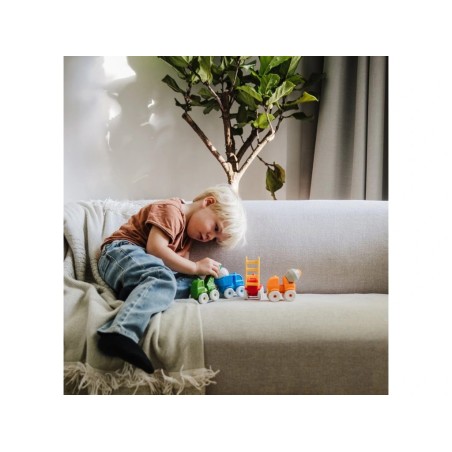 SmartMax magnetická stavebnice Moje první autíčka 13 ks