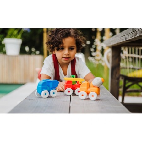 SmartMax magnetická stavebnice Moje první autíčka 13 ks