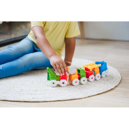 SmartMax magnetická stavebnice Moje první autíčka 13 ks