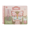 Little Dutch Sešit s vystřihovacími maskami Rosa