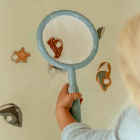 Little Dutch Rybářská sada do koupele modrá