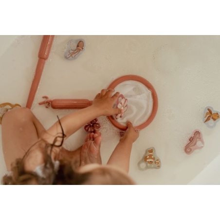 Little Dutch Rybářská sada do koupele růžová