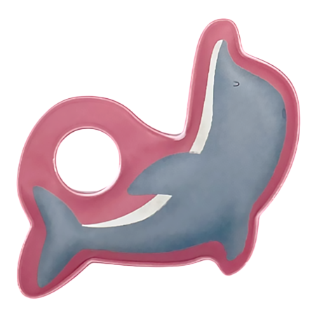 Little Dutch Rybářská sada do koupele růžová