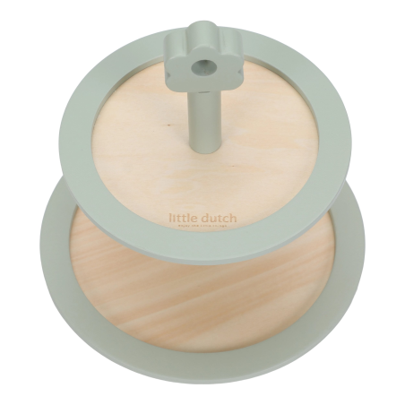 Little Dutch Dřevěný stojan na cukroví s doplňky