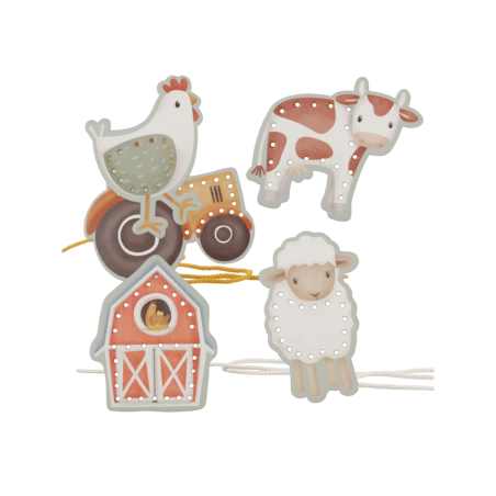 Little Dutch Šněrovací karty Farma