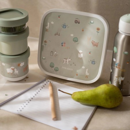 Little Dutch Svačinový box velký Farma