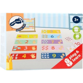 Small Foot by Legler Dřevěné puzzle Počítání