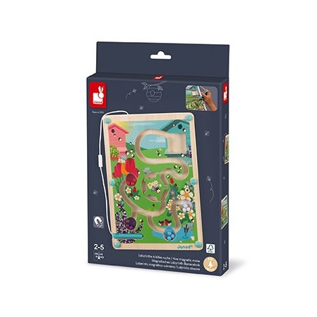 Janod Magnetický labyrint s perem Život v úlu