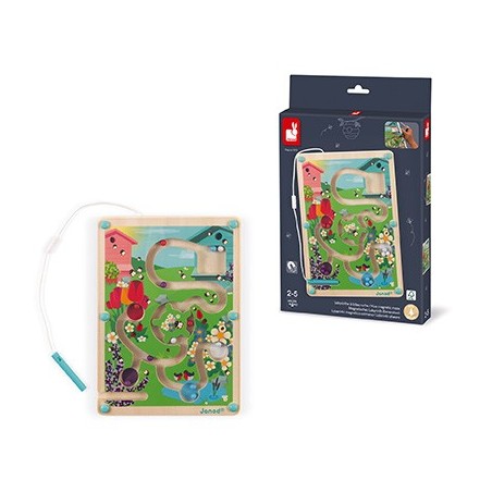 Janod Magnetický labyrint s perem Život v úlu