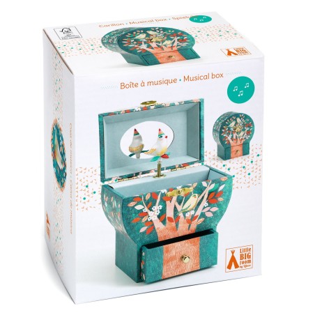 DJECO Hrací skříňka Noční zpěv