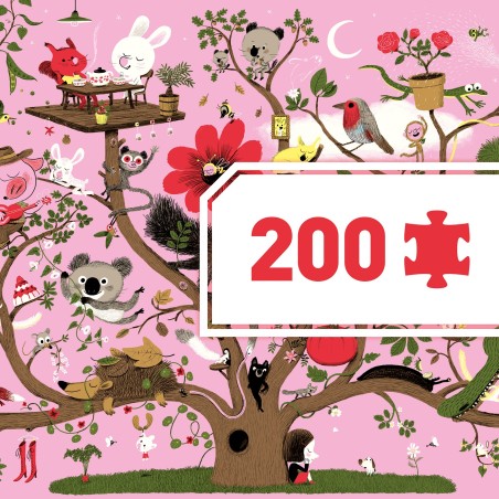 DJECO Puzzle Abracadabra 200 dílků