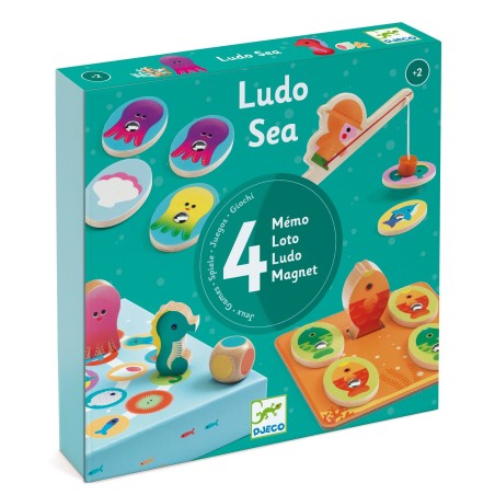 DJECO Sada her rybaření Ludo Sea