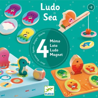 DJECO Sada her rybaření Ludo Sea