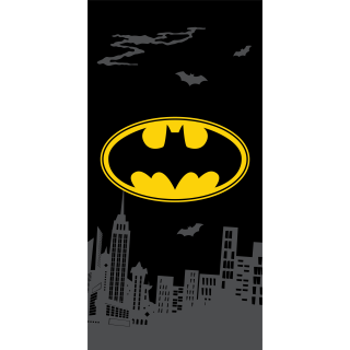 Jerry Fabrics Dětská bavlněná osuška Batman The Emblem 70x140 cm