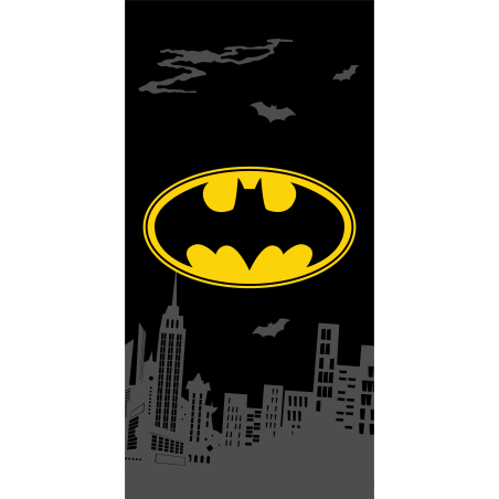 Jerry Fabrics Dětská bavlněná osuška Batman The Emblem 70x140 cm