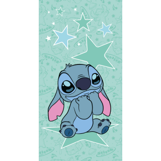 Jerry Fabrics Dětská bavlněná osuška Lilo a Stitch Starstitch 70x140 cm
