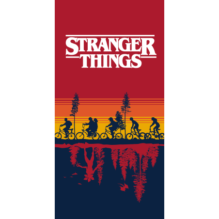 Jerry Fabrics Bavlněná osuška Stranger Things 70x140 cm