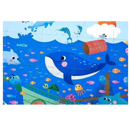 MiDeer Detektivní puzzle Oceán 35 dílků