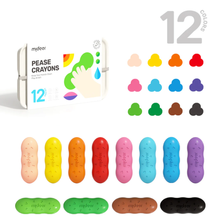 MiDeer Voskovky pro nejmenší 12 ks