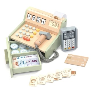 UMU Dřevěná pokladna s příslušenstvím