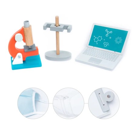 UMU Dřevěná laboratorní sada