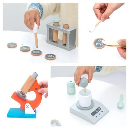 UMU Dřevěná laboratorní sada