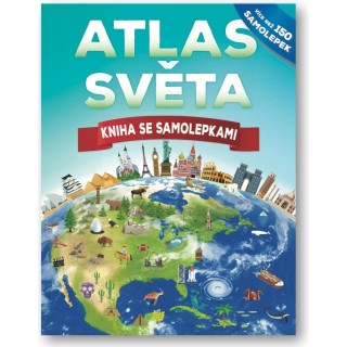Svojtka Atlas světa se samolepkami