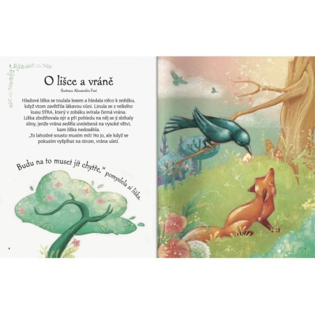 Svojtka Dětská kniha Nejkrásnější Ezopovy bajky